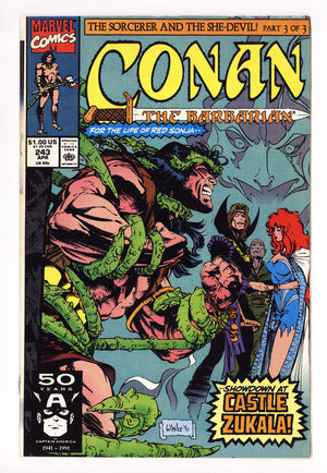 Conan the Barbarian Vol 1 243 Low Grade (1991)