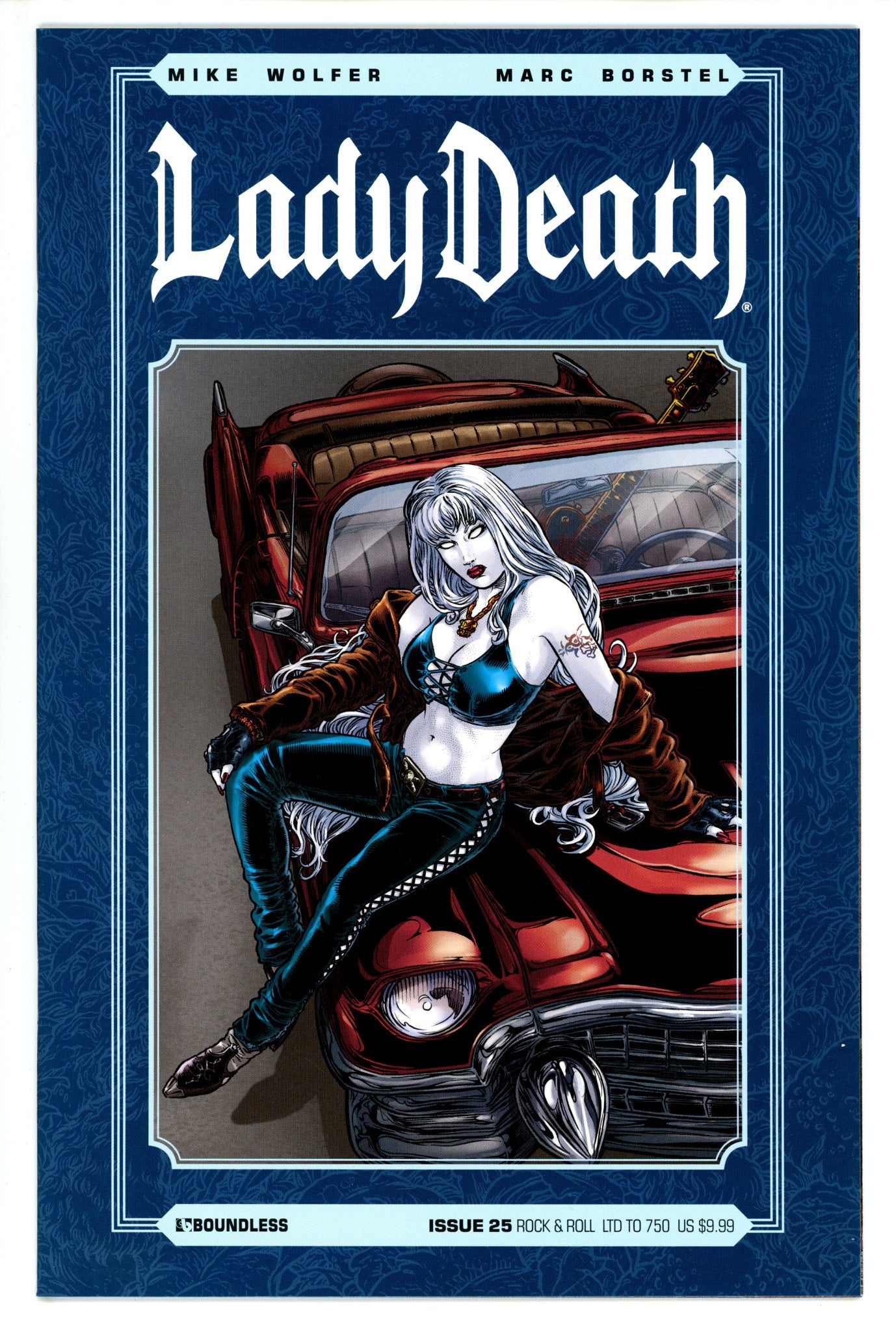 Lady Death Vol 3 25 Ryp Rock & Roll Variant (2012)