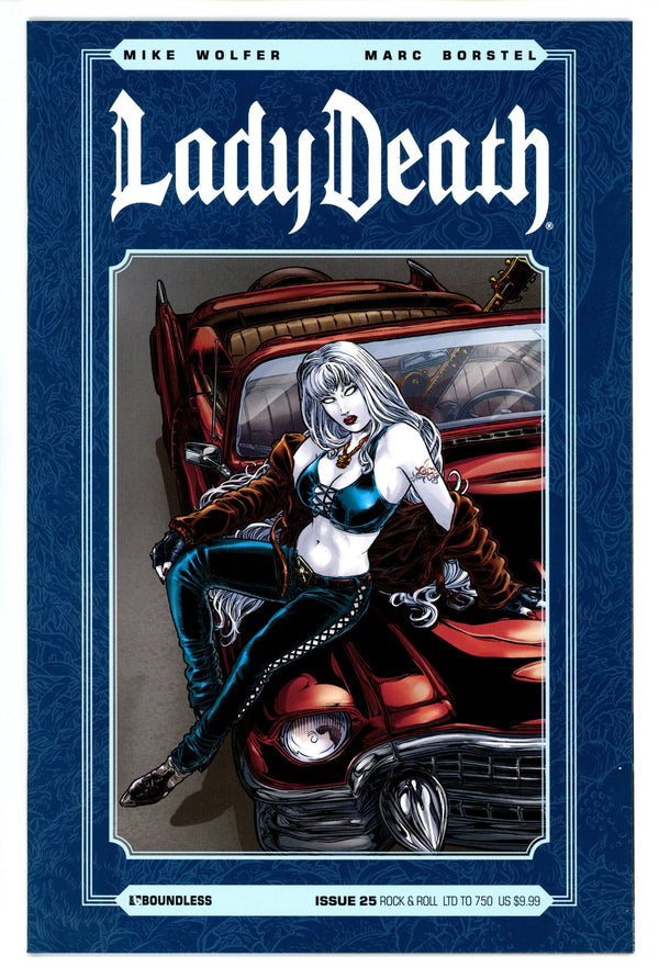 Lady Death Vol 3 25 Ryp Rock & Roll Variant (2012)