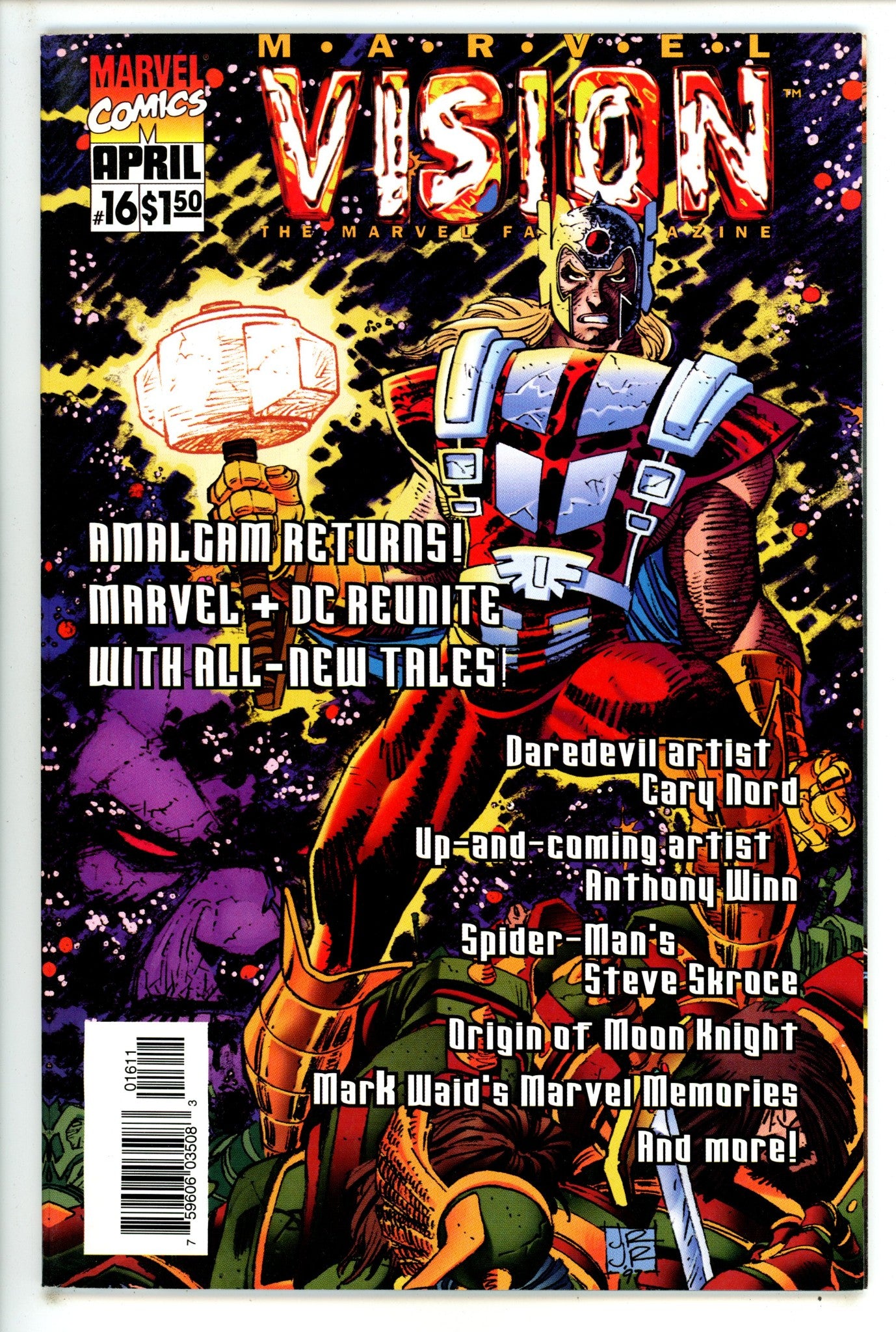 Marvel Vision 16 Mid Grade (1997) 