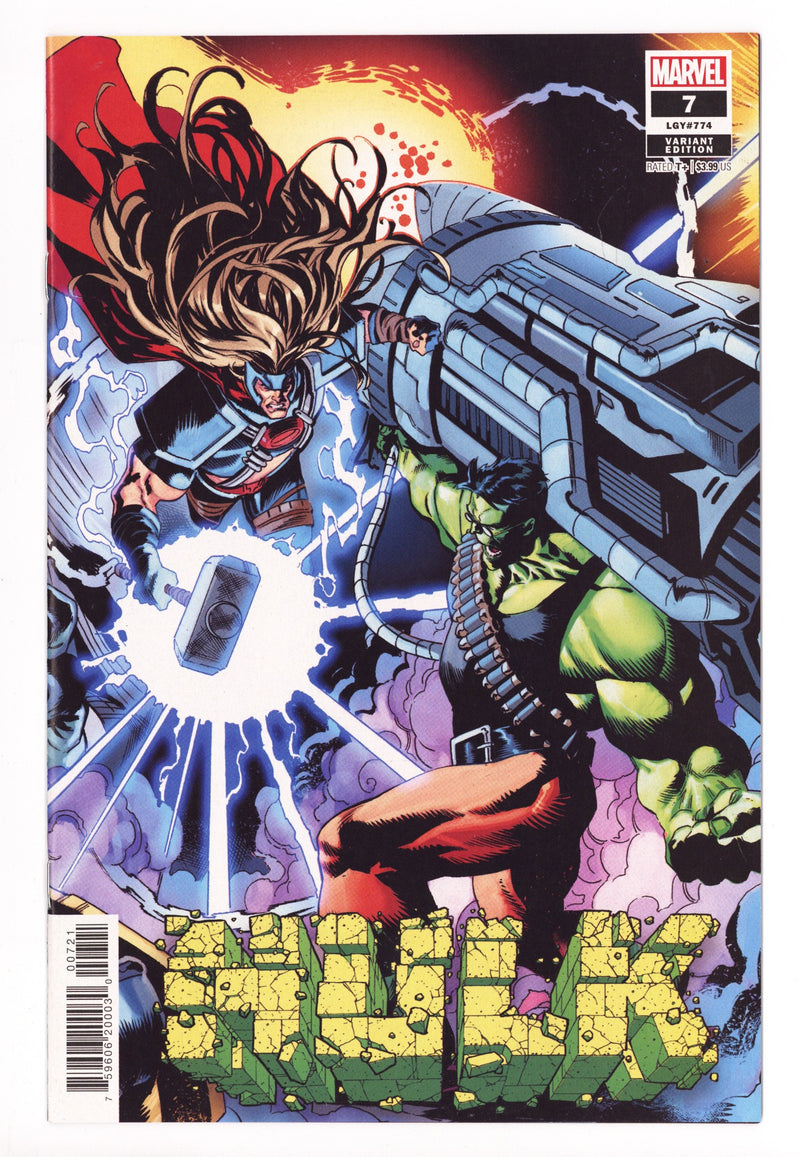 Hulk Vol 4 7 (774) High Grade (2022) Shaw Variant 