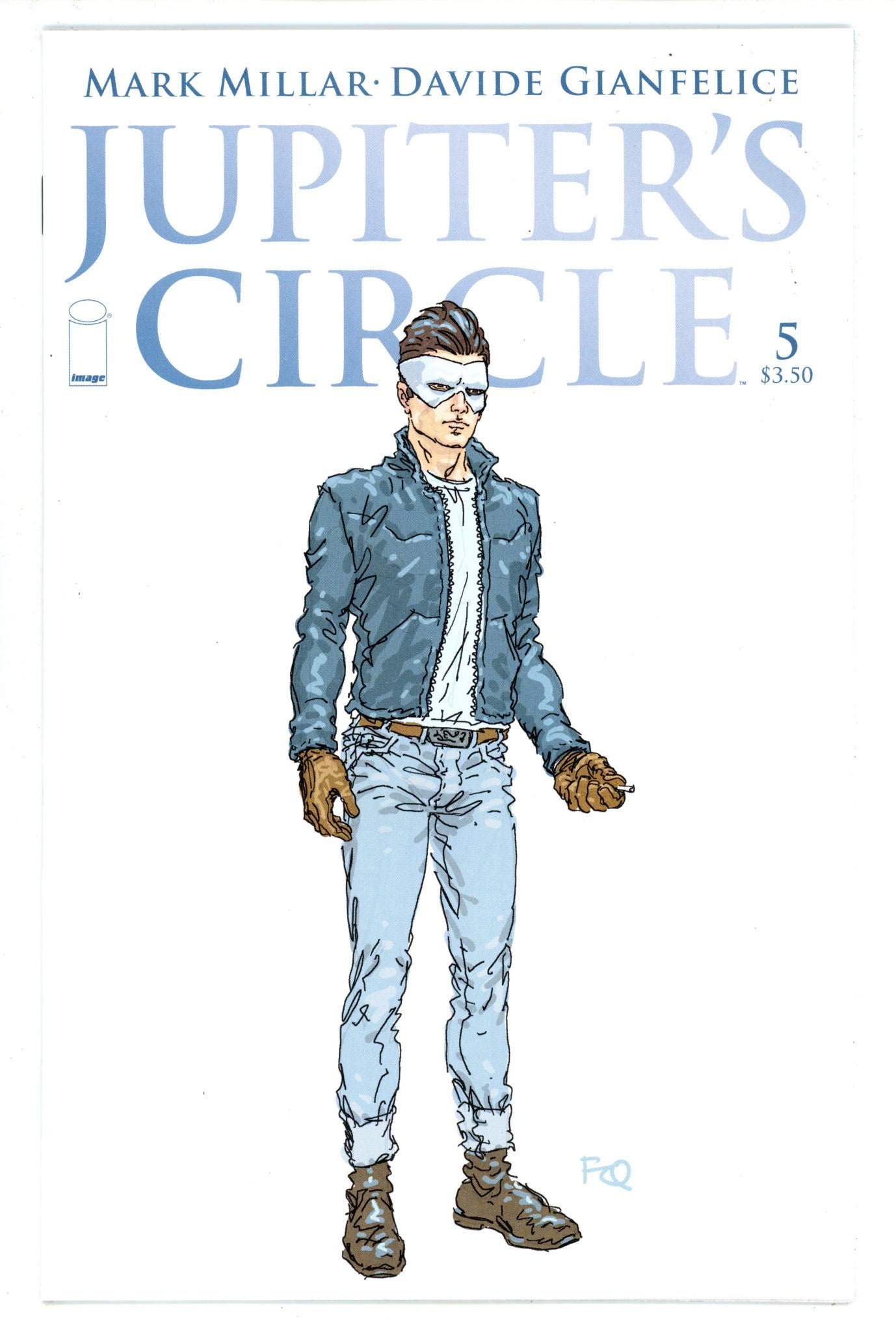 Jupiter's Circle 5 High Grade (2015) Quitely Design Variant 