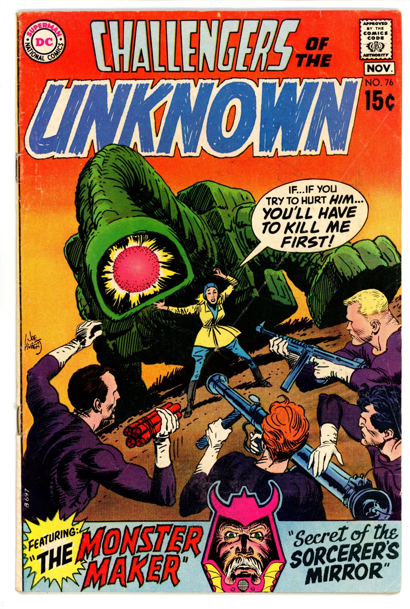 Challengers of the Unknown Vol 1 76 GD/VG (3.0) (1970) 