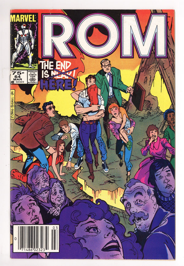 Rom Vol 1 64 Low Grade (1985) Canadian Price Variant