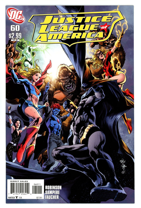 Justice League of America Vol 2 60 High Grade (2011)