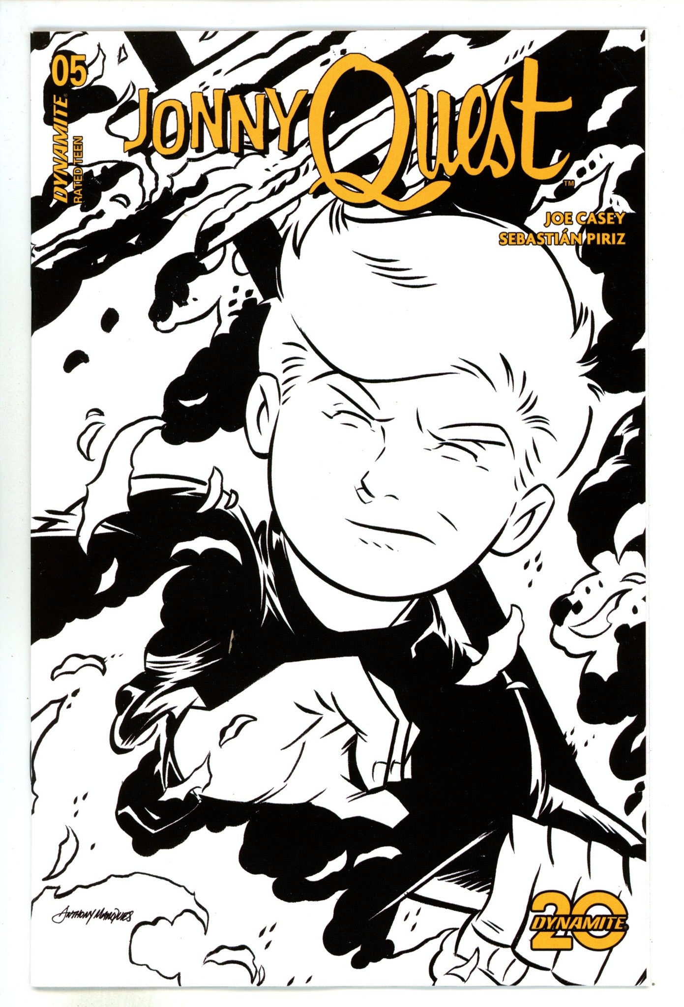 Jonny Quest 5 Marques B&W Incentive Variant (2024)