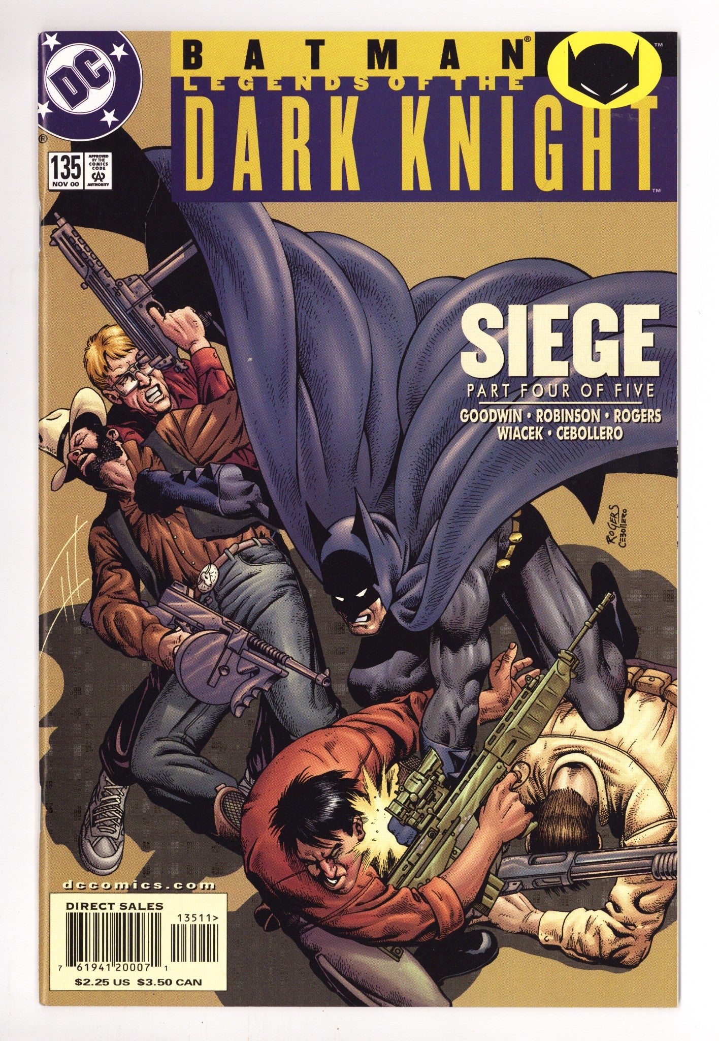 Batman: Legends of the Dark Knight 135 High Grade (2000) 