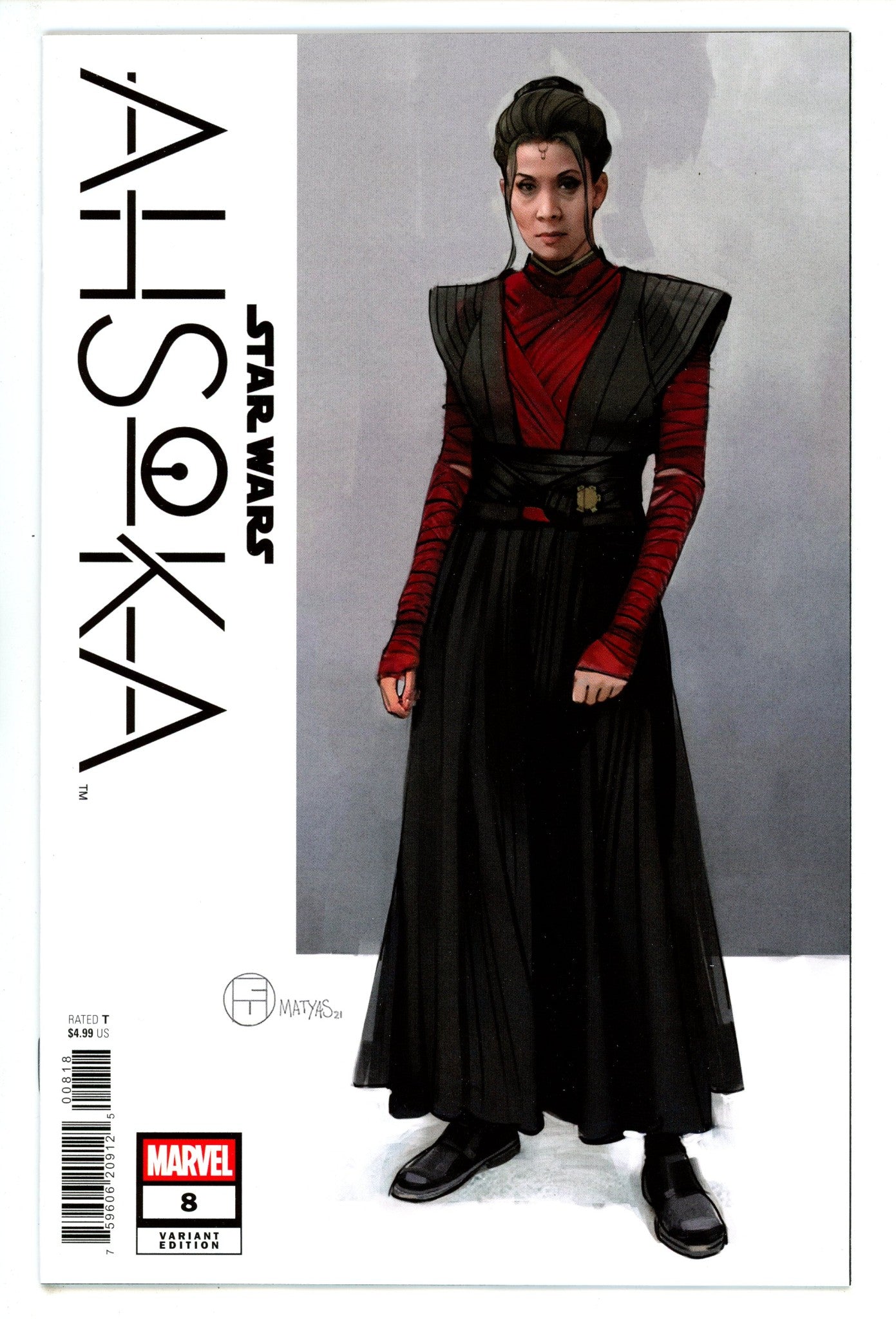 Star Wars: Ahsoka 8 Matyas Design Incentive Variant NM- (2025)