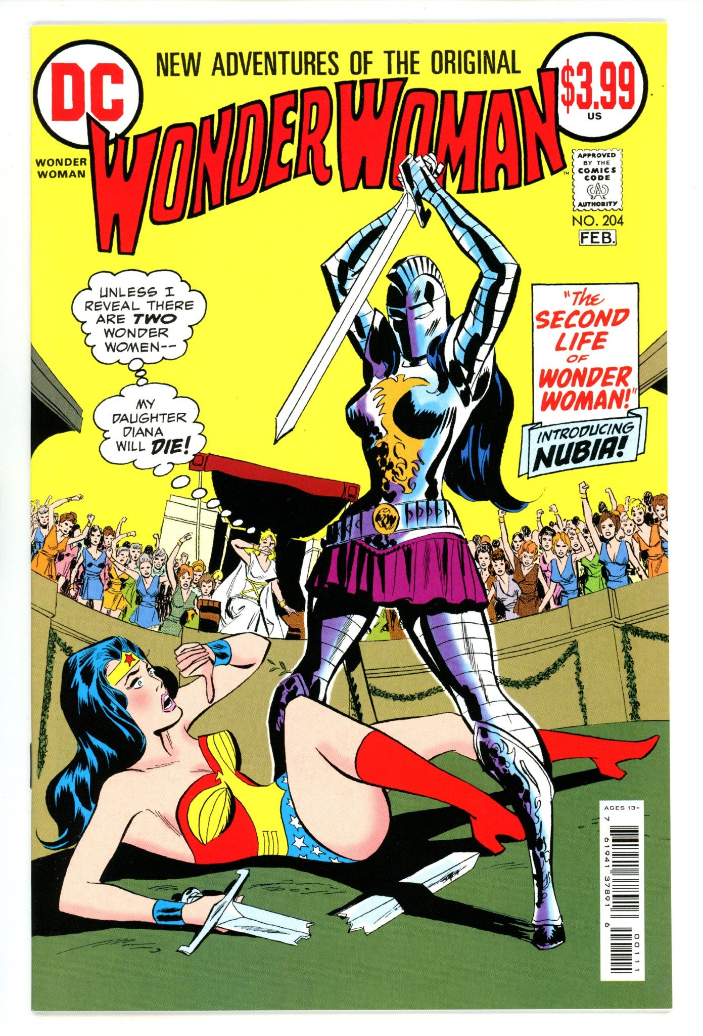 Wonder Woman 204 (Facsimile Edition) [nn] Mid Grade (2023) 