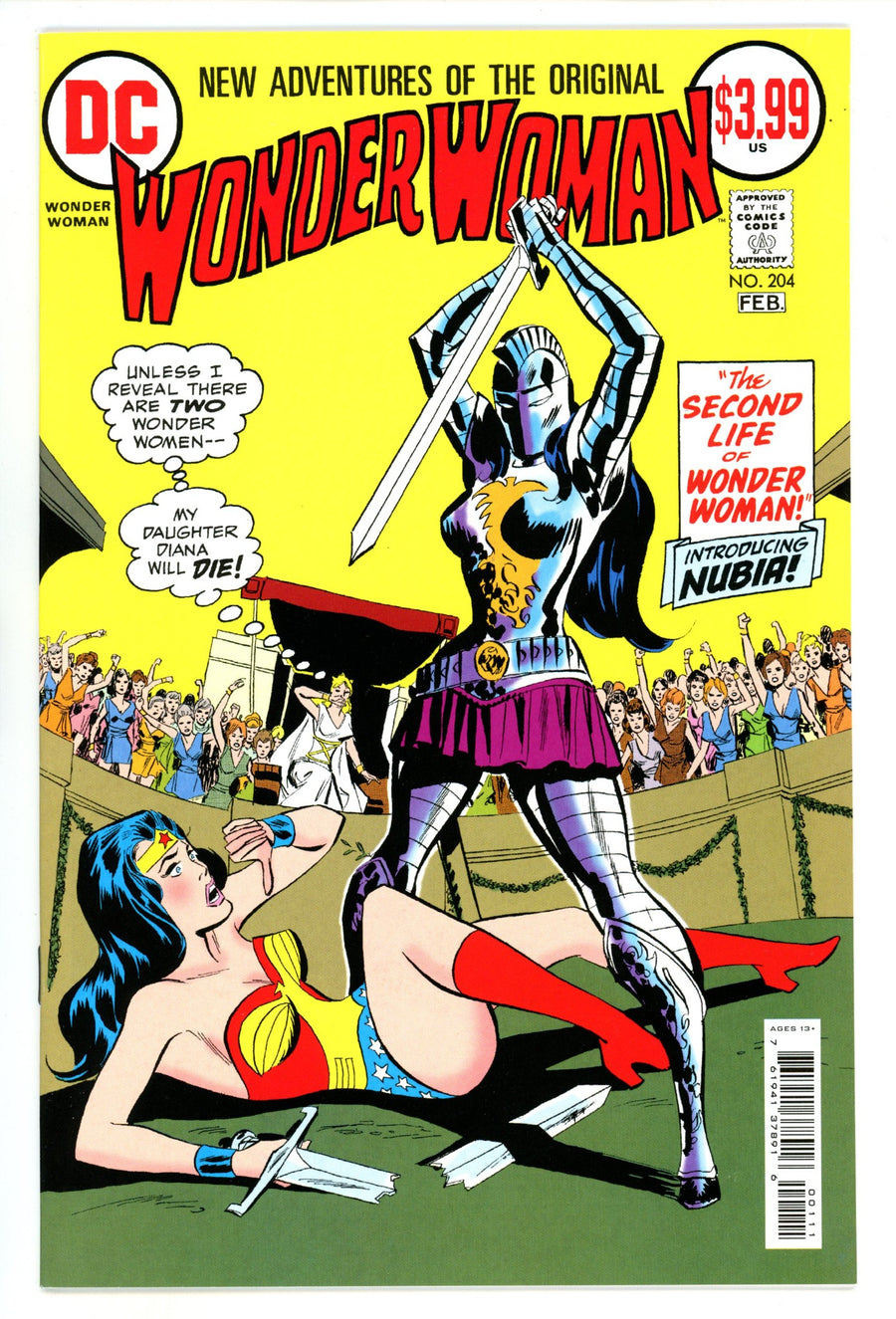 Wonder Woman 204 (Facsimile Edition) [nn] Mid Grade (2023) 