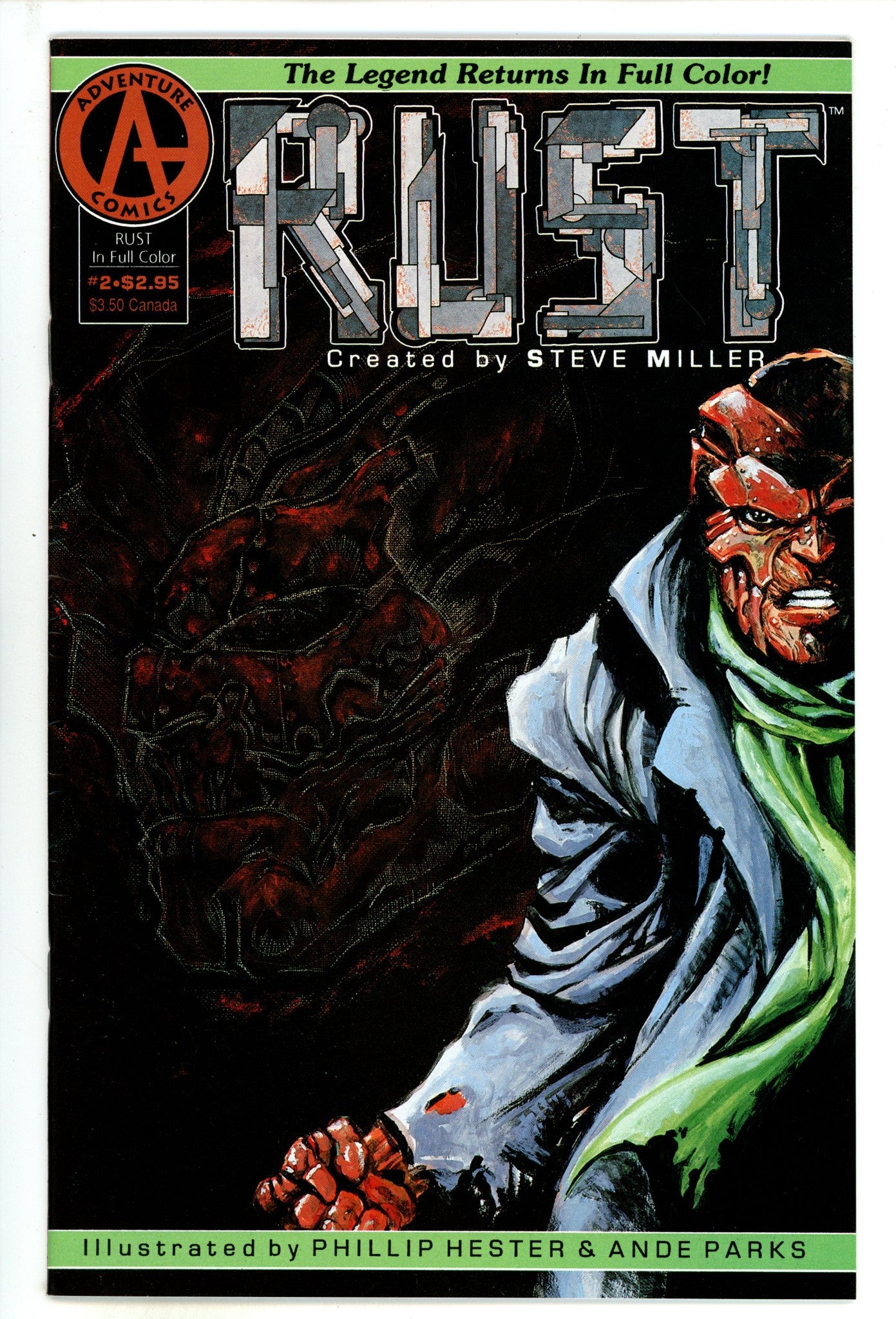 Rust Vol 3 2 Mid Grade (1992) 