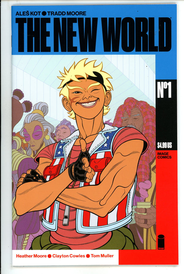 The New World 1 High Grade (2018) Moore Variant