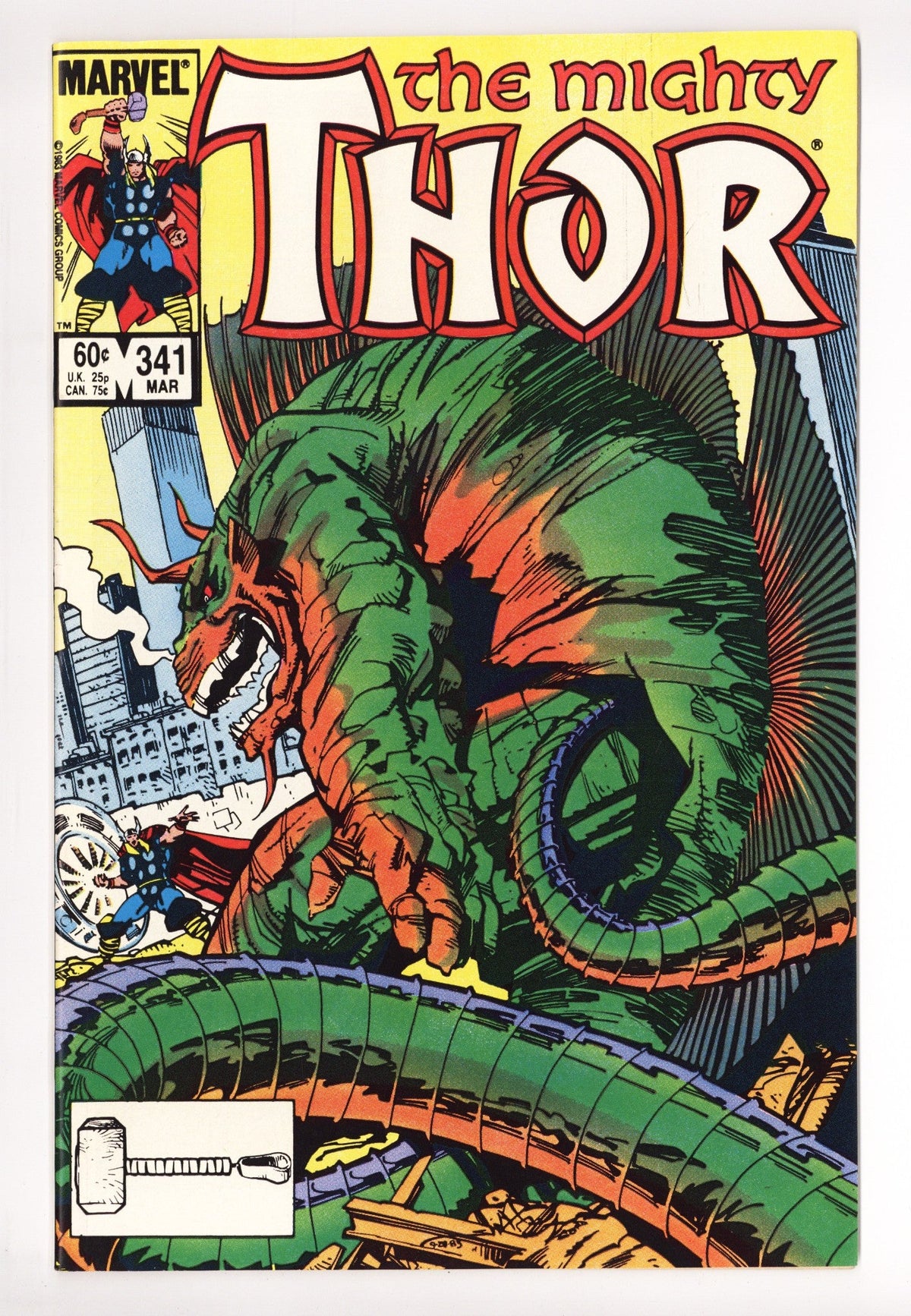 Thor Vol 1 341  Mid Grade   (1984)