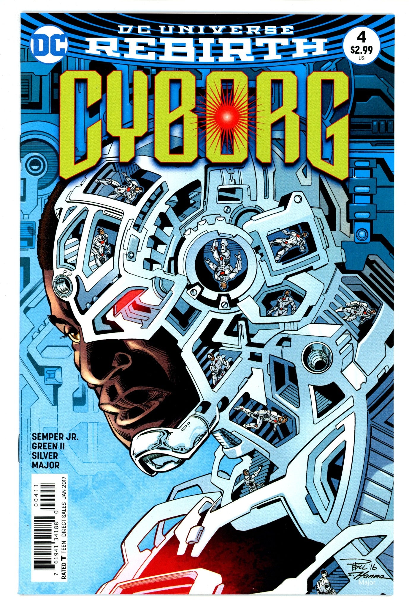 Cyborg Vol 2 4 High Grade (2017) 