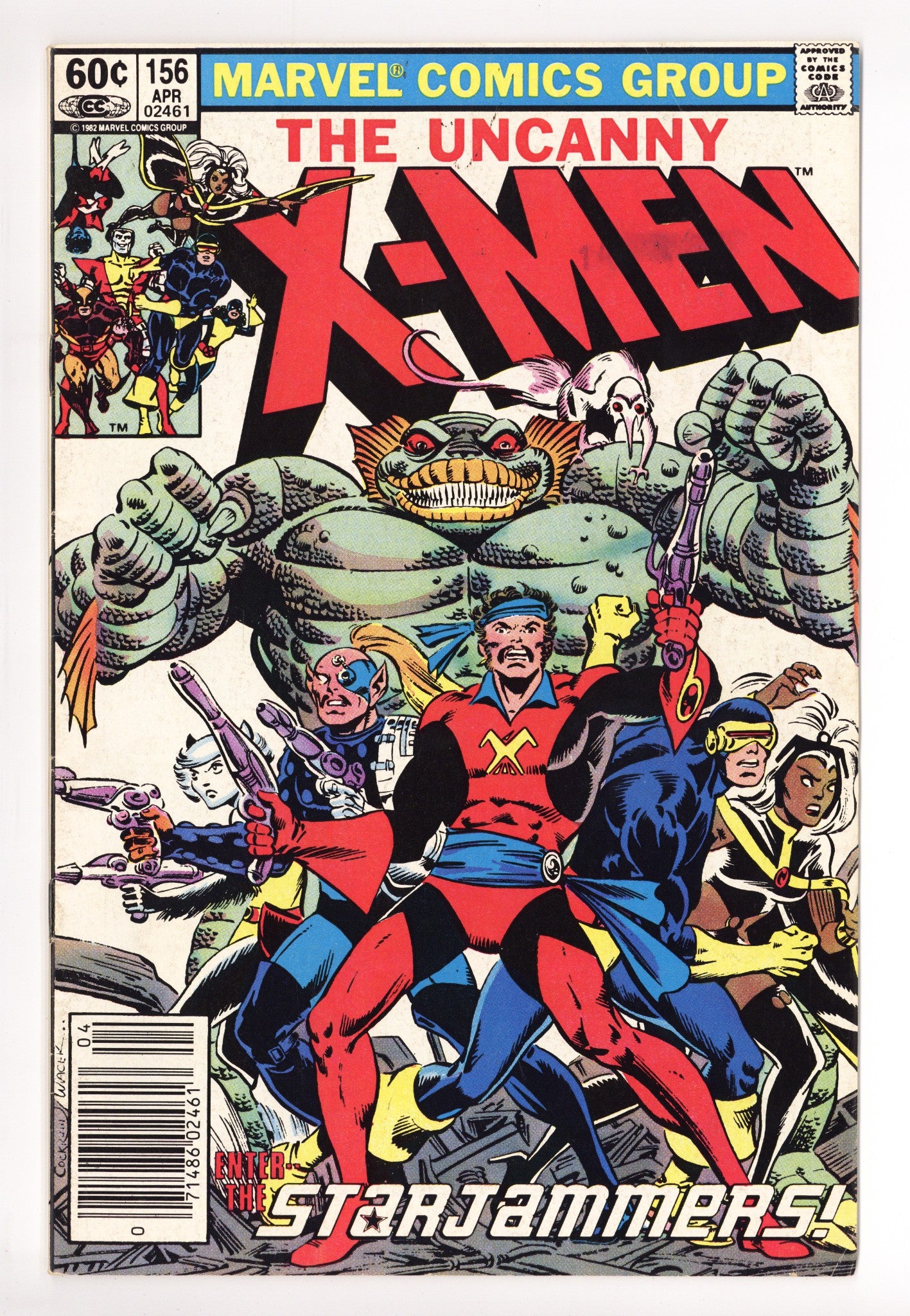 The Uncanny X-Men Vol 1 156 Mid Grade (1982) Newsstand 