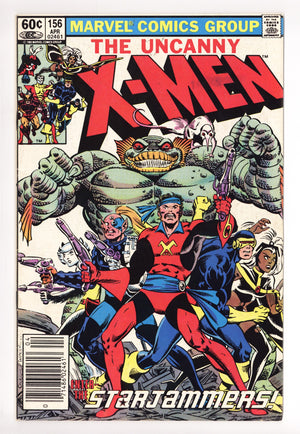 The Uncanny X-Men Vol 1 156 Mid Grade (1982) Newsstand