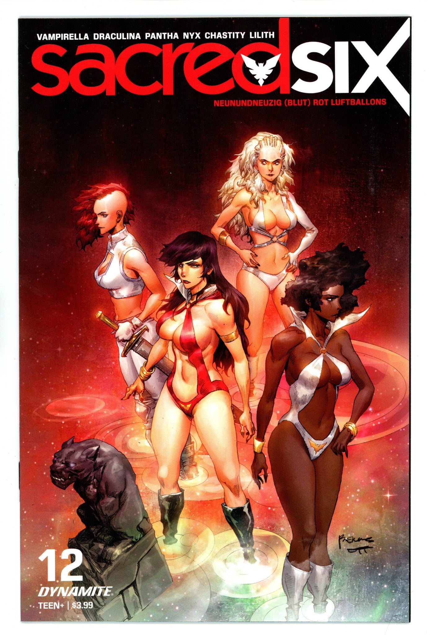 Sacred Six 12 High Grade (2021) Bermudez Variant 