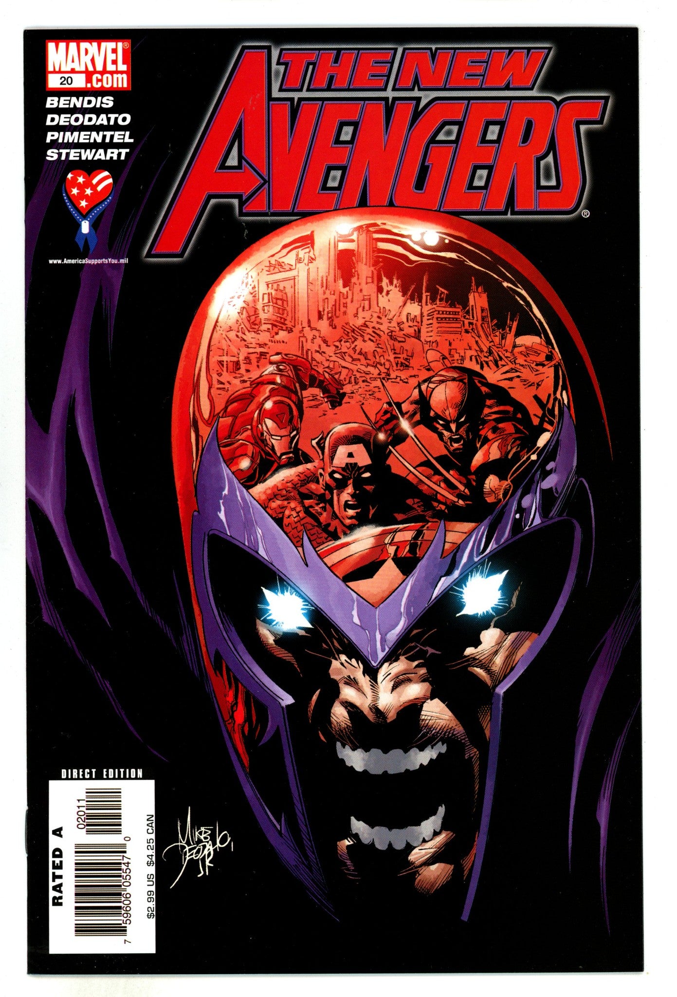New Avengers Vol 1 20  High Grade  (2006)  