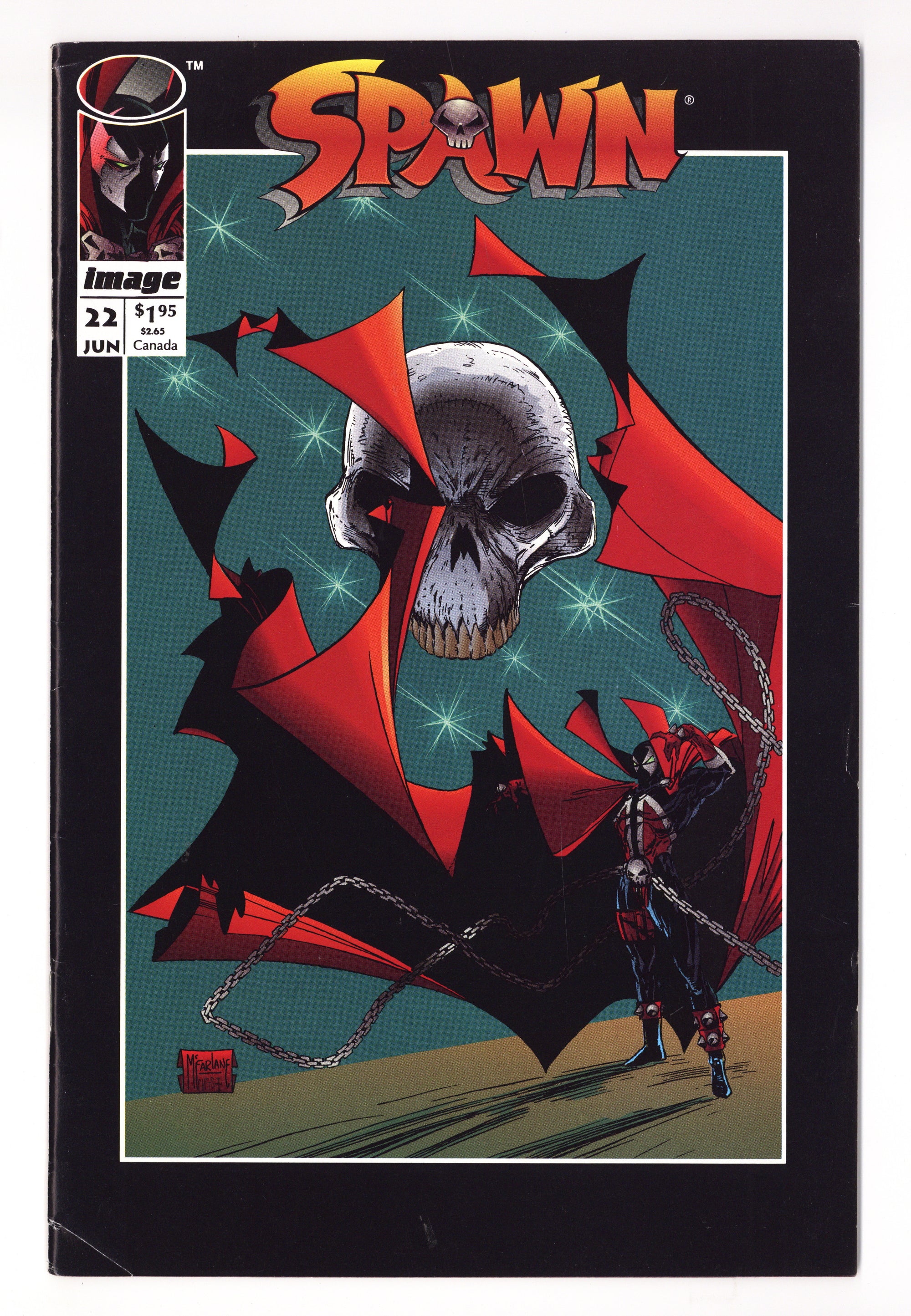 Spawn Vol 1 22 Mid Grade (1994) 