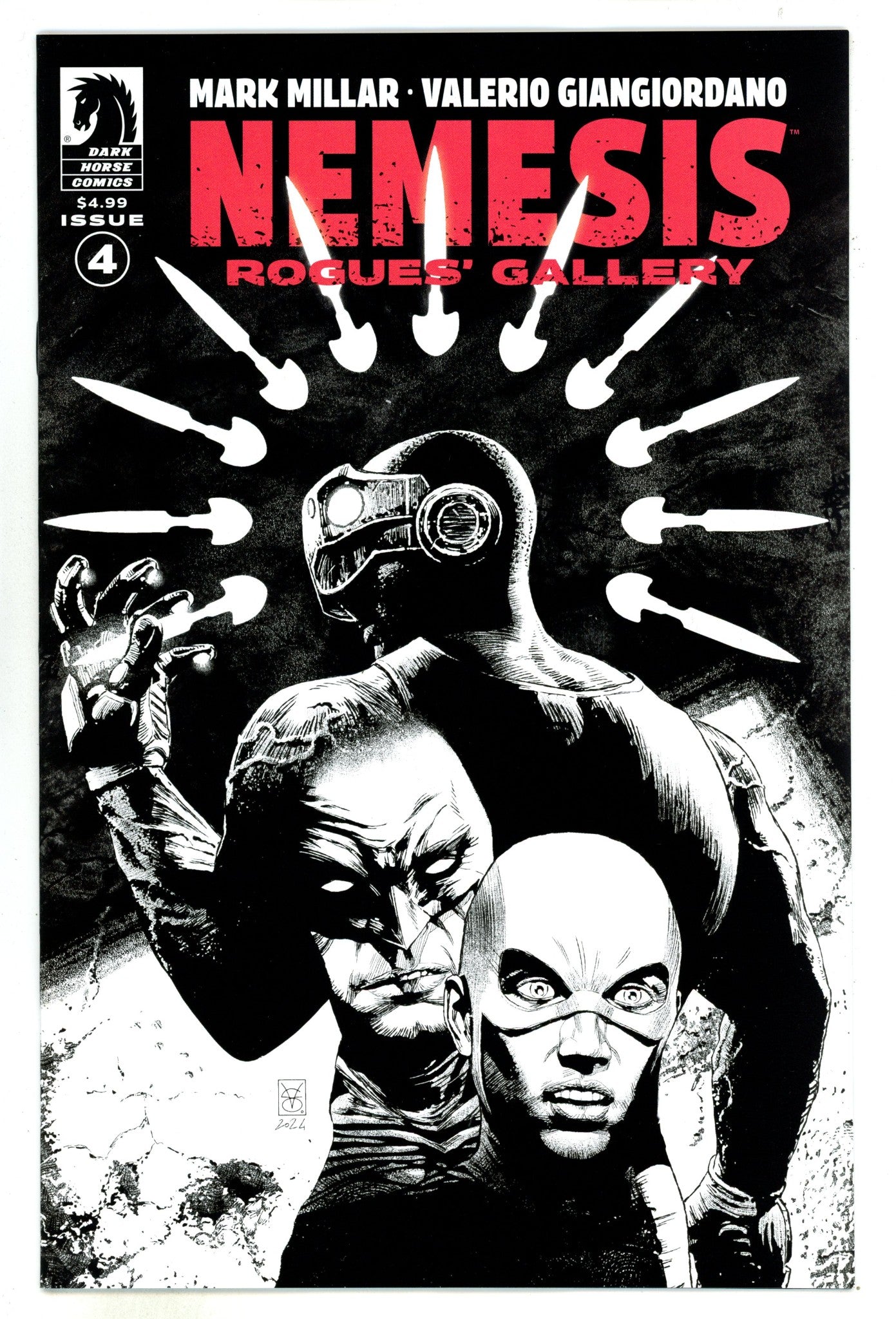 Nemesis: Rogues' Gallery 4 Giangiodano B&W Variant (2024)