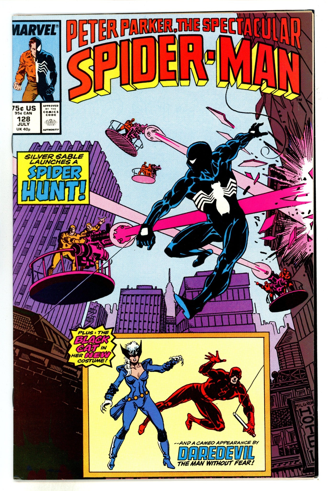 The Spectacular Spider-Man Vol 1 128 High Grade (1987) 