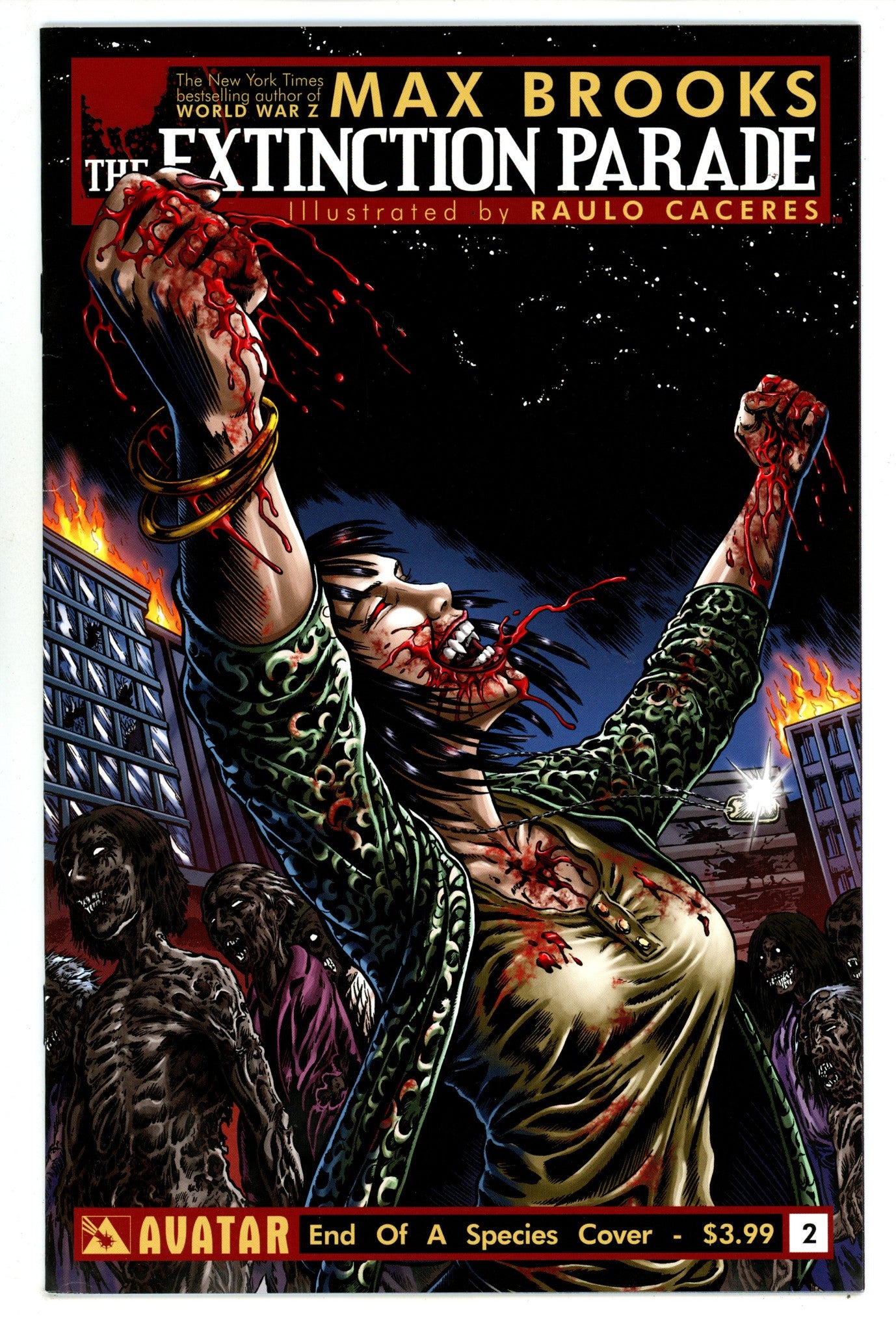 The Extinction Parade   2  Mid Grade   (2013) Caceres     Variant  