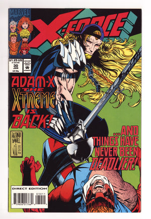 X-Force Vol 1 30 High Grade (1994)