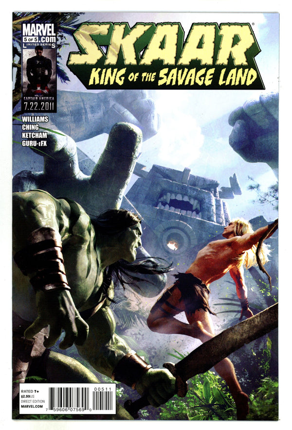 Skaar: King of the Savage Land 5 High Grade (2011)