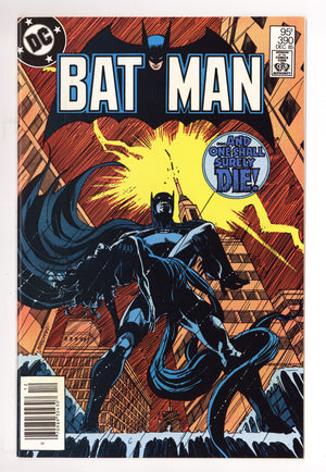 Batman Vol 1 390 NM- (9.2) (1985) Canadian Price Variant