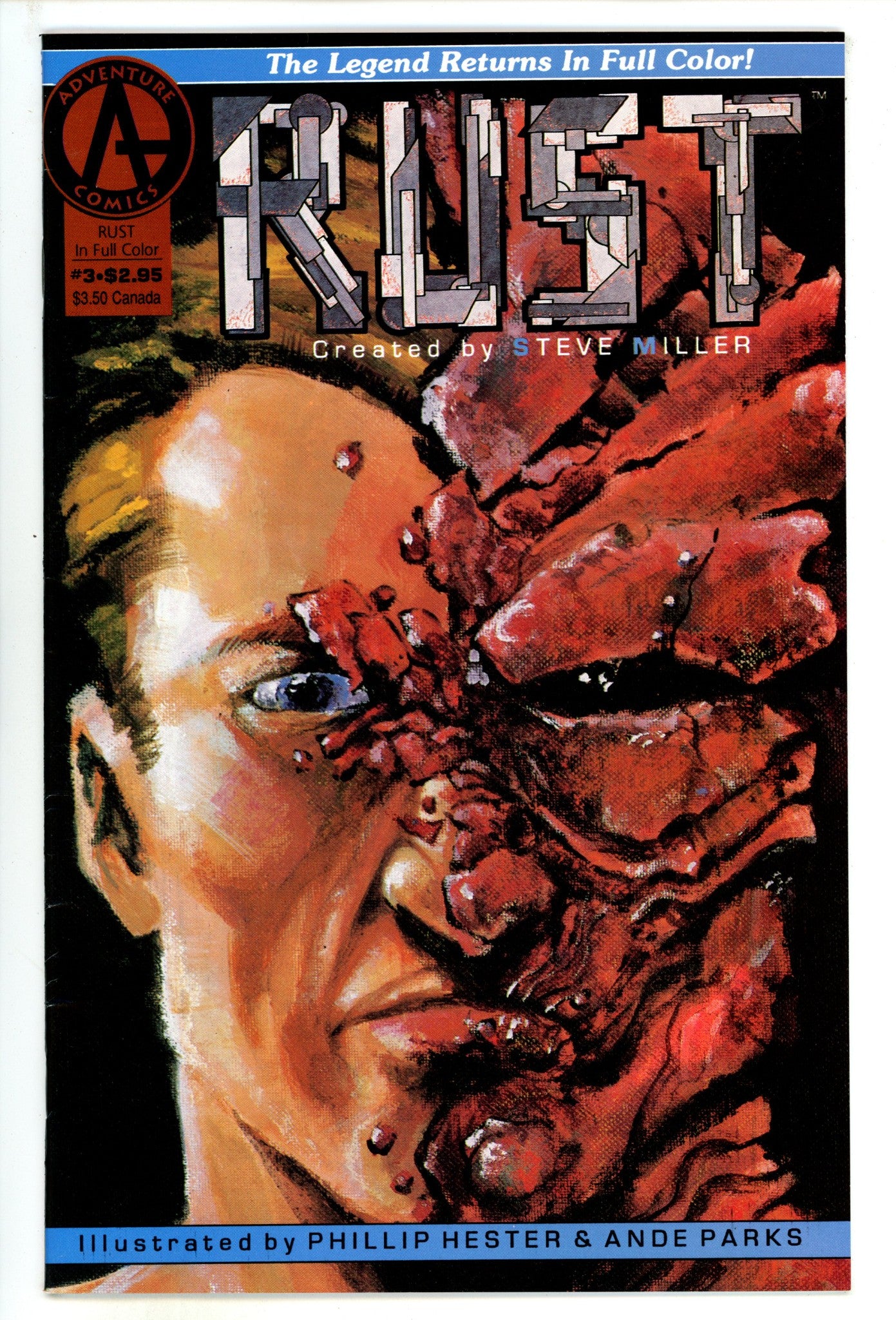Rust Vol 3 3 Mid Grade (1992) 
