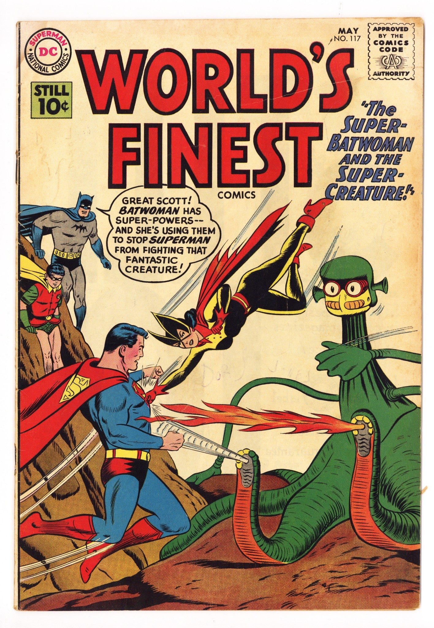 World's Finest Comics 117 VG+ (4.5) (1961) 