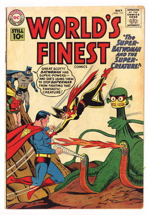 World's Finest Comics 117 VG+ (4.5) (1961) 