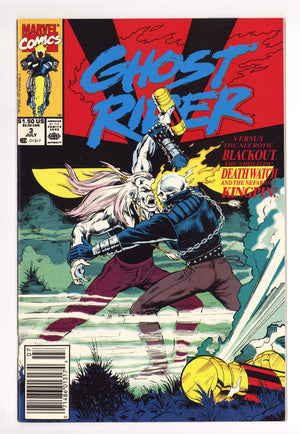 Ghost Rider Vol 2 3 High Grade (1990) Newsstand