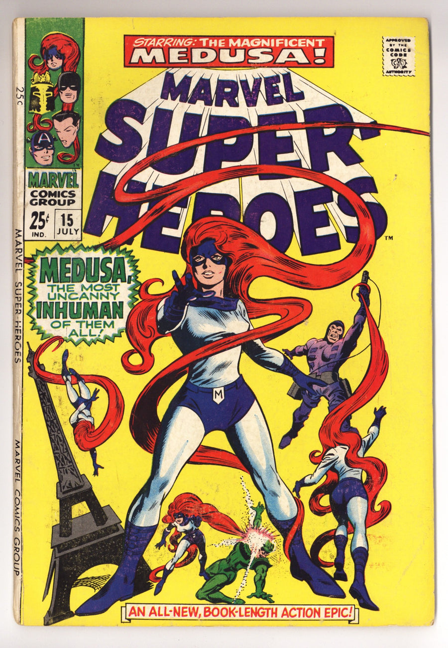 Marvel Super-Heroes Vol 1 15 VG/FN (5.0) (1968) 