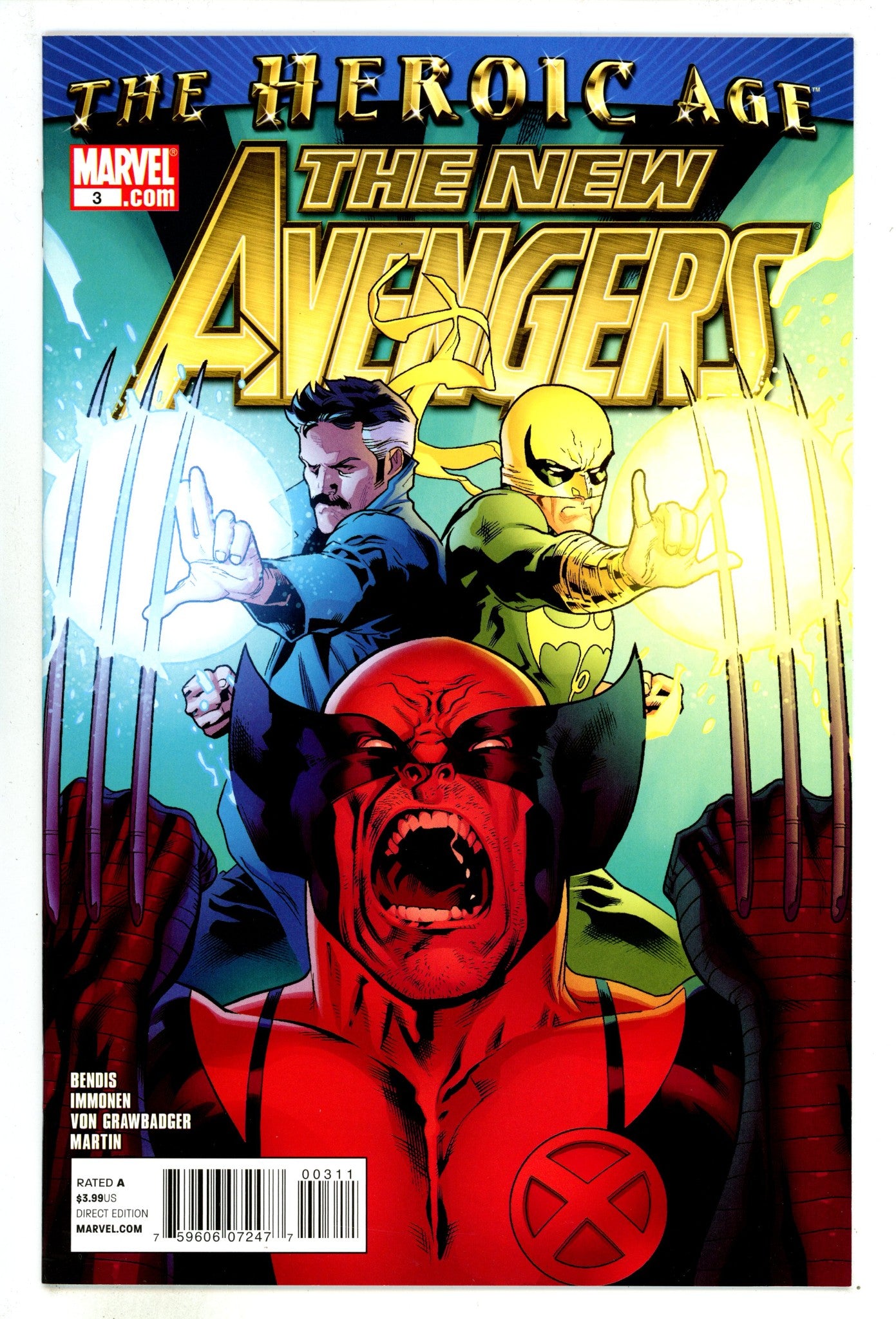 New Avengers Vol 2 3 High Grade (2010) 