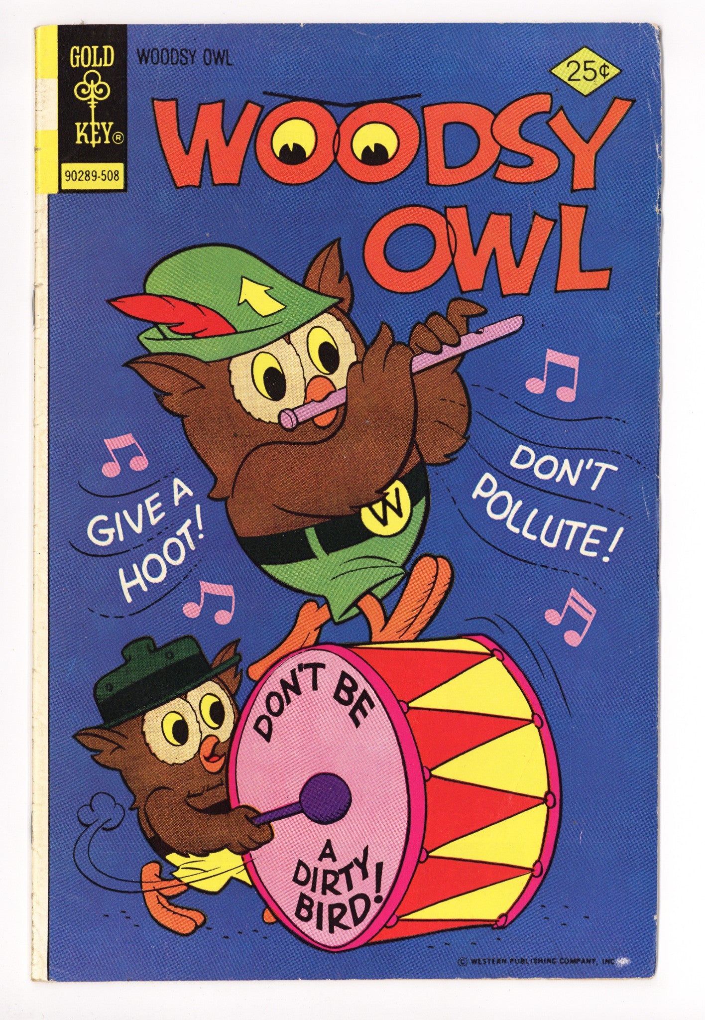 Woodsy Owl 8 Low Grade (1975) 