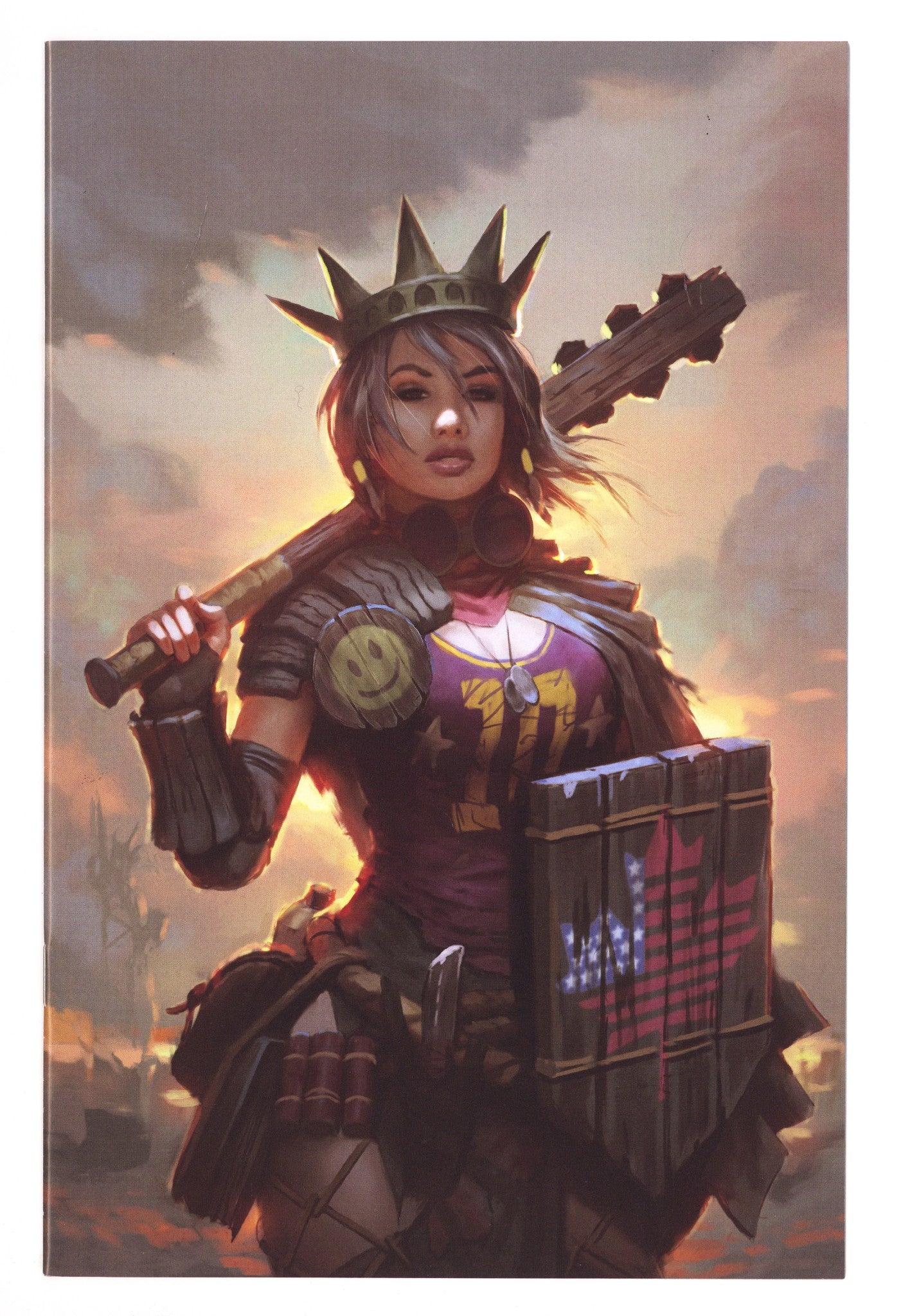 The Dark Age   1  NM- (9.2)   (2019) Rodrigues Virgin   Variant  