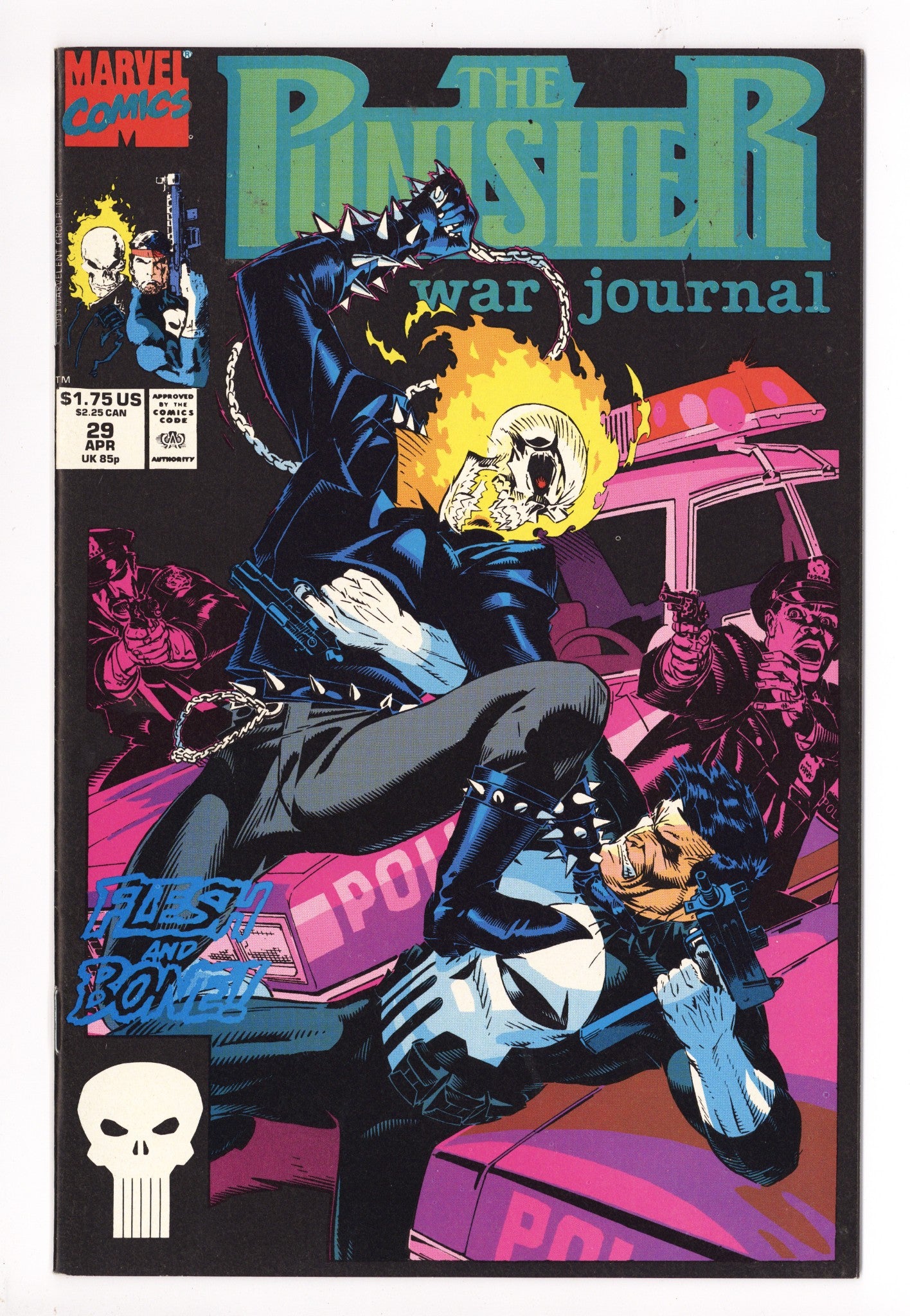 The Punisher War Journal Vol 1 29 Mid Grade (1991) 