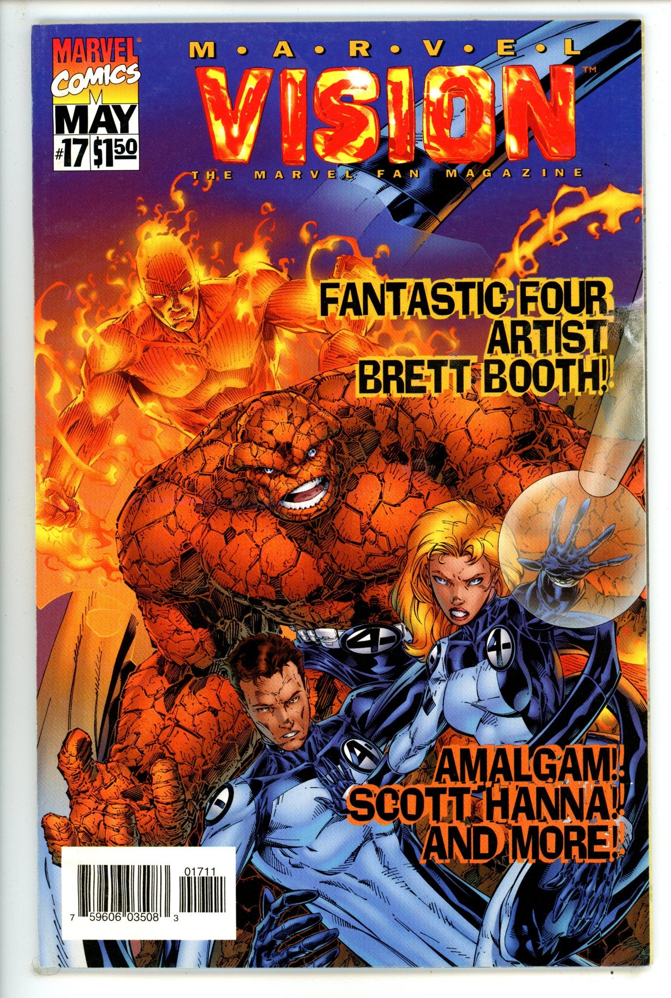 Marvel Vision 17 Mid Grade (1997) 