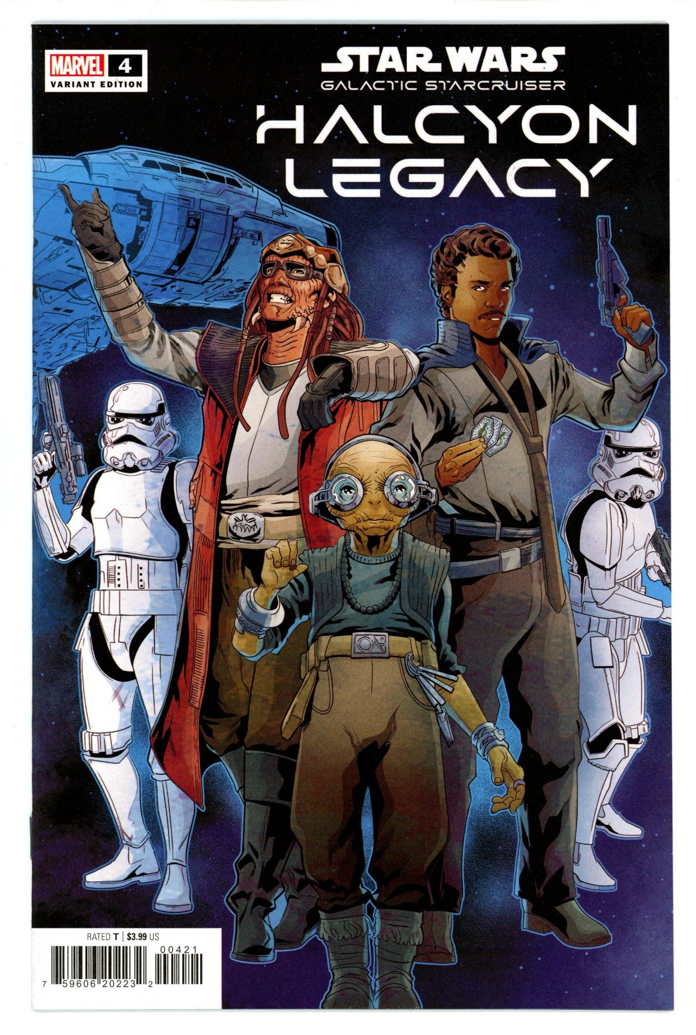 Star Wars: The Halcyon Legacy 4 High Grade (2022) Sliney Variant 