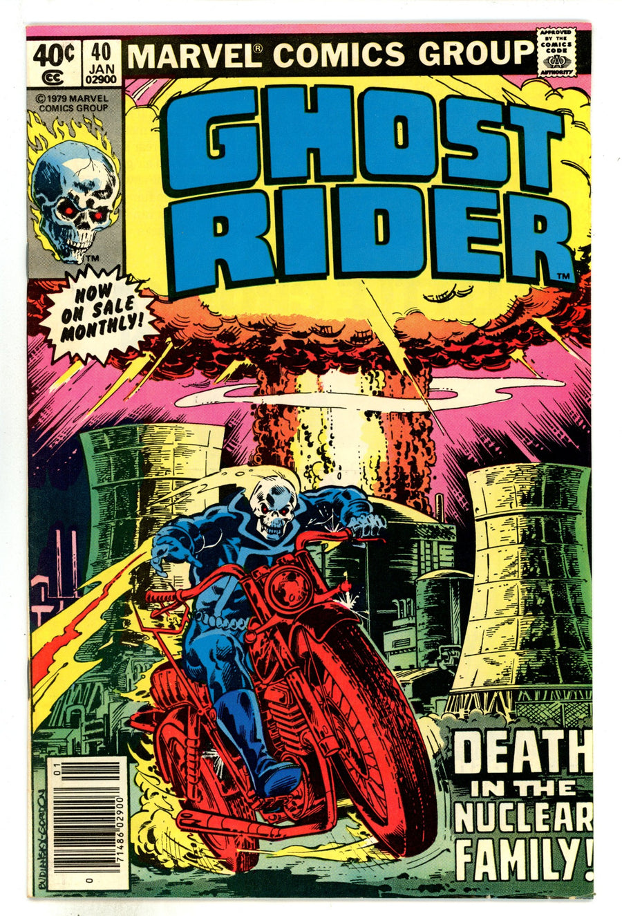 Ghost Rider Vol 1 40 FN/VF (7.0) (1980) Newsstand 