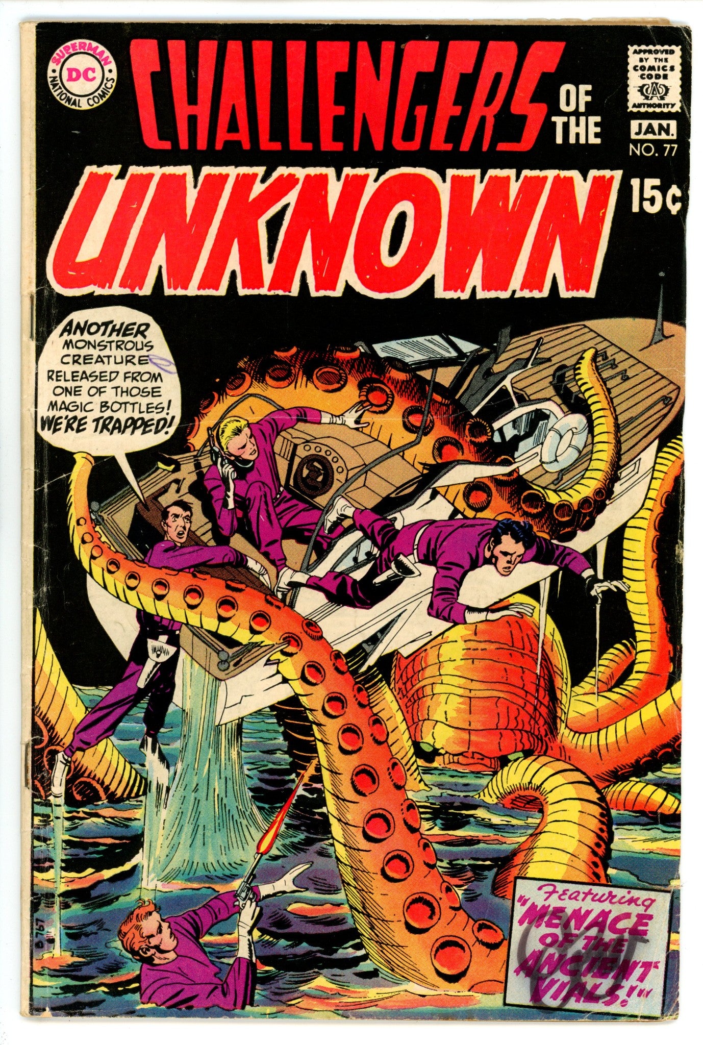 Challengers of the Unknown Vol 1 77 VG (4.0) (1970) 