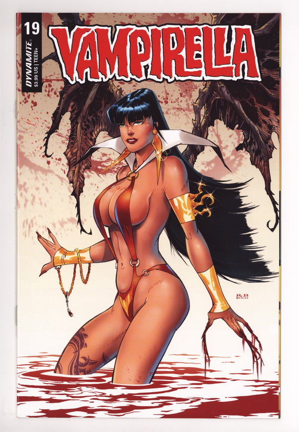 Vampirella Vol 6 19  High Grade   (2021) White     Variant