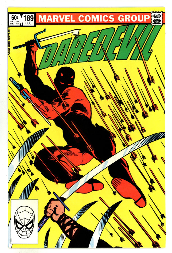 Daredevil Vol 1 189 High Grade (1982)