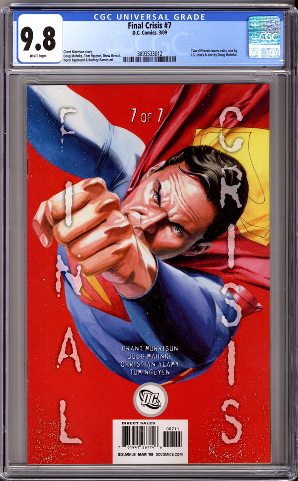 Final Crisis 7 CGC 9.8 (NM/M) (2009)