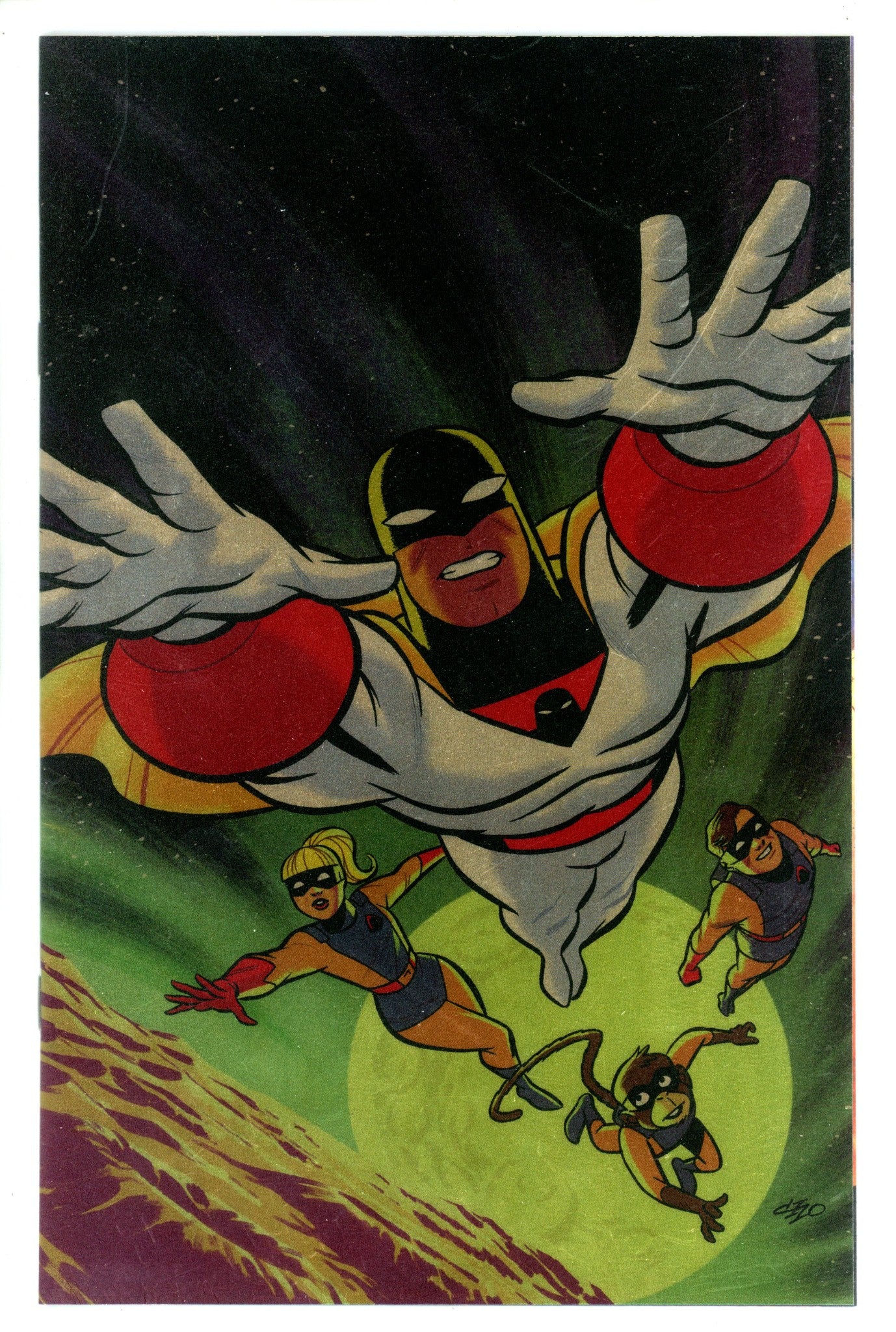 Space Ghost  2 Cho  Foil Virgin Incentive Variant NM-  (2024)