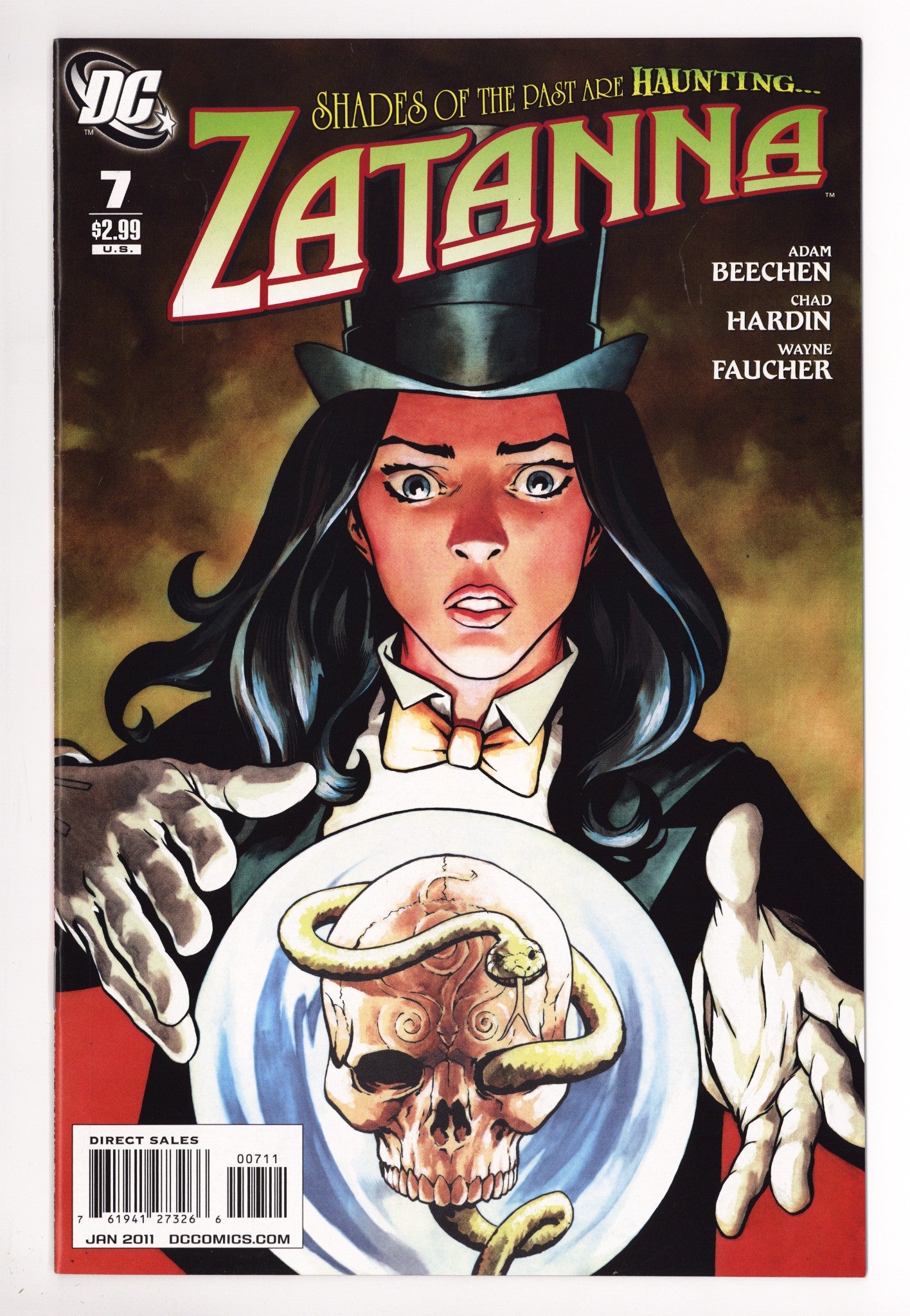 Zatanna Vol 2 7 NM- (9.2) (2011) 