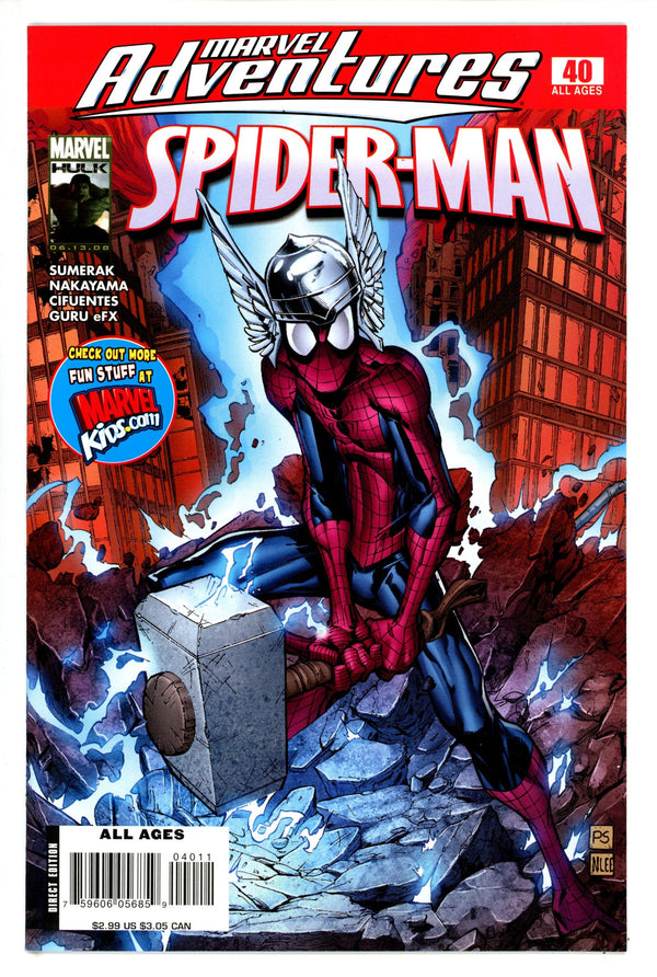 Marvel Adventures Spider-Man 40 NM- (9.2) (2008)