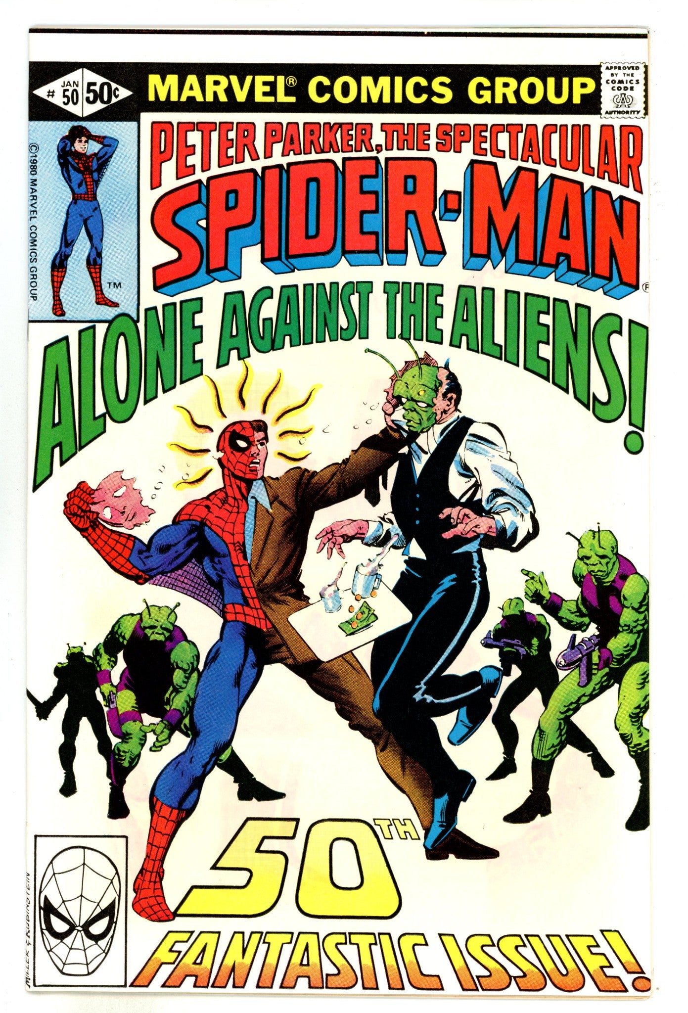 The Spectacular Spider-Man Vol 1 50  VF (8.0)  (1981)  