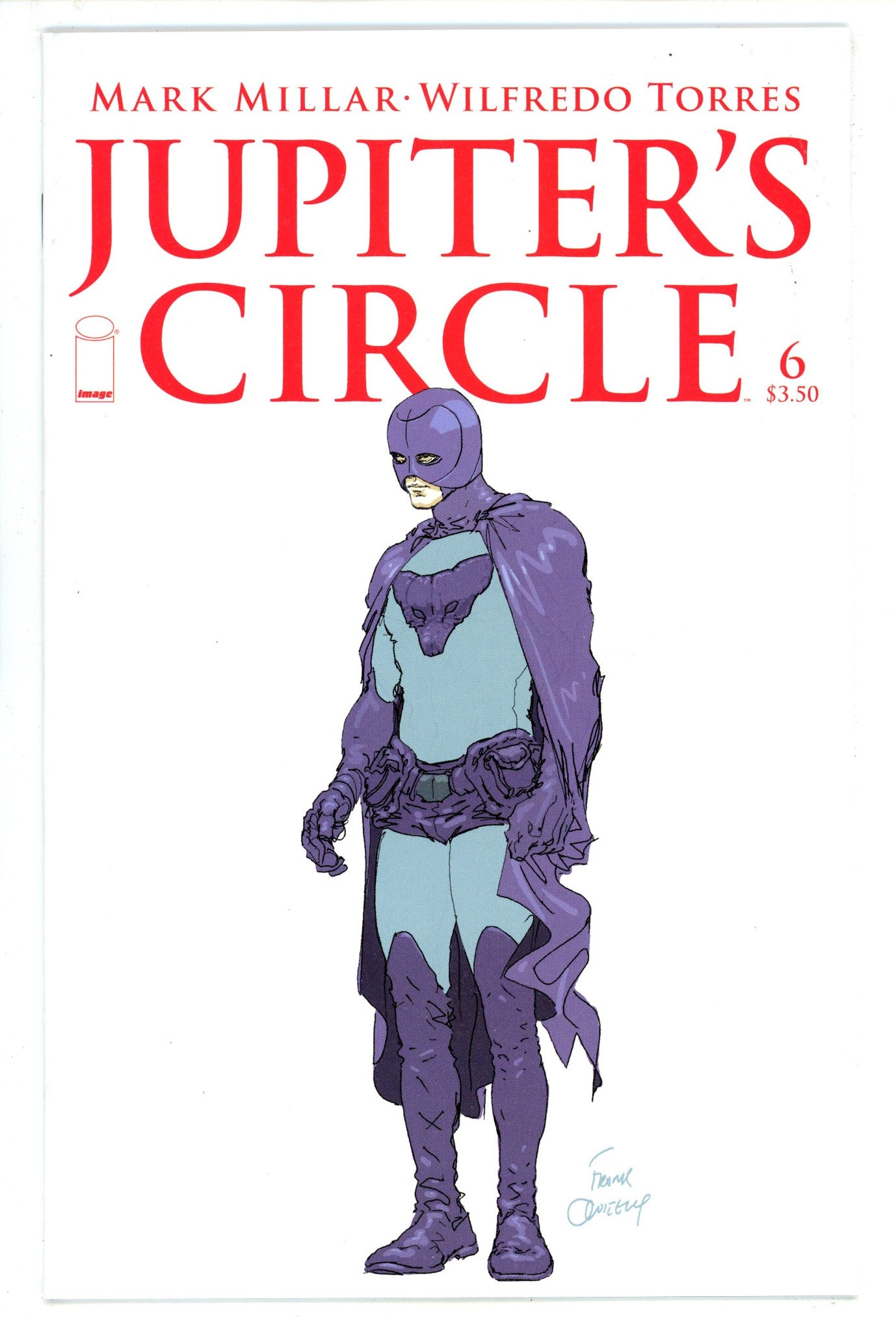 Jupiter's Circle 6 High Grade (2015) Quitely Design Variant 